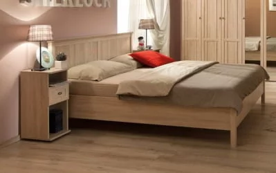 Кровать 120 на 200 Sherlock 44 Дуб Сонома (спальня)