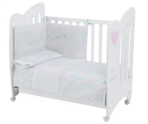 Детский комплект постельного белья Micuna Wonderful 3 предмета 120x60 ТХ-821