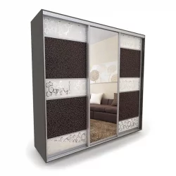 Шкаф-купе 3-х дверный Акцент-Лайн КС 1500х600  Венге