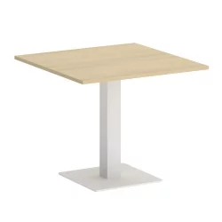 Стол журнальный квадратный HOME OFFICE VR.SP-5-90.2 Акация Лорка/Белый металл