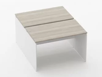 Рабочий модуль Deka ЛДСП каркас 75.145.12 Дуб Сантана светлый/Белый