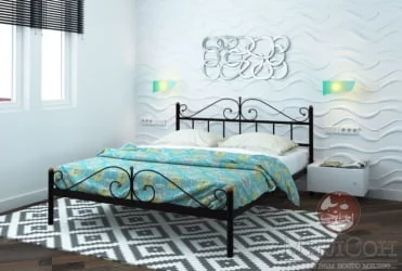 Кровать Диана Plus 1800х1900 Черная