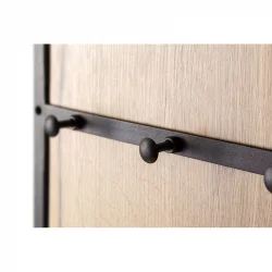 Панель для прихожей с вешалкой Loft (В) Дуб Натур