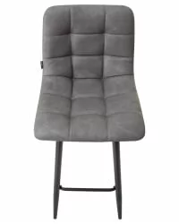 Стул барный DOBRIN NICOLE Серая экокожа RU-08