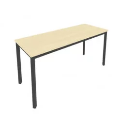 Стол письменный на металлокаркасе SLIM SYSTEM С.СП-6.1 Клен-Антрацит