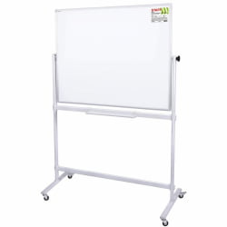 Доска магнитно-маркерная на стенде STAFF 100х150 см 2-сторонняя