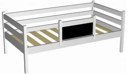 Съемный борт с грифельной доской RooRoom VK-5р Розовый