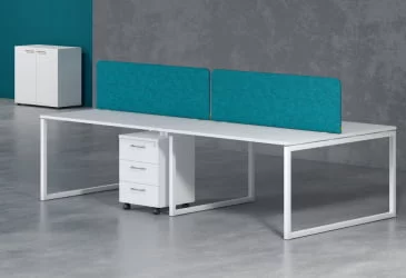 Стол письменный правый XTEN-Q XQCT 169 R Белый Антрацит