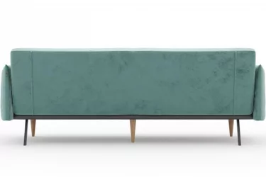 Серый диван из велюра Протей ЛД 309.010.000 Зеленый Светло-серый