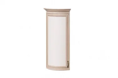 Шкаф кухонный окончание 350 радиусный высокий с карнизом Кантри ЛД 235.531.000 Сономе эйч светлая