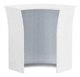 Стойка ресепшн угловая IMAGO РС-5 Белая