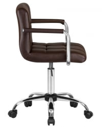 Офисное кресло для персонала DOBRIN TERRY (коричневый) 2 шт