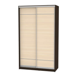 Шкаф-купе B-230х135х60-1(Венге-ДМ-D7D7)