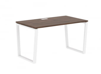 Стол письменный EDIS EVST 1380 Дуб Денвер темный Белый