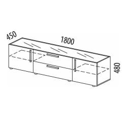 ТВ-тумба Николь 603.03