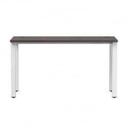 Стол прямой на металлокаркасе, опоры 90 гр Everprof EVO 254S007 Дуб Пасадена Белый