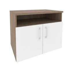 Тумба под оргтехнику ONIX O.TM-1 Дуб Аризона/Белый