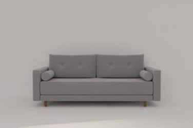 Диван прямой Санднес (Berhouse) Цвет фасада: Азур рогожка; Тип: Прямой; Материал фасада: Микророгожка