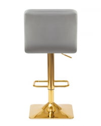 Стул барный DOBRIN GOLDIE (серый велюр (MJ9-75)) 2 шт