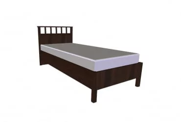 Односпальная кровать Sherlock 50 Орех шоколадный (спальня)