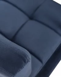 Компьютерное кресло DOBRIN TERRY Синий велюр MJ9-117