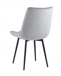 Стул Дарвин велюр Серый