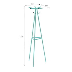 Вешалка Галилео 217 Бирюзовый
