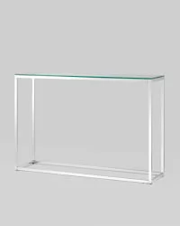 Консоль ТАУН 115x30 Серебро
