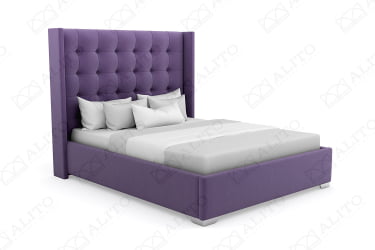 Кровать Milano 140x200 велюр Seven 115