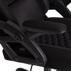 Геймерское кресло iShark ткань, черный