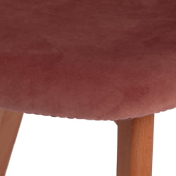 Стул CINDY SOFT (mod. C1021F1) Коралловый (HLR 44)/натуральный