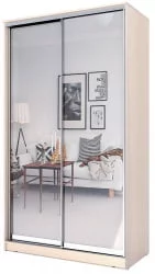 Двустворчатый шкаф Хит-23-12-55 Дуб млечный
