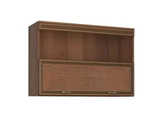 Полка навесная Ливорно ЛН-3 Орех донской