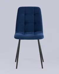 Стул Oliver велюр Темно-синий
