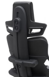 Кресло геймерское Everprof Serval S Ткань Черно-серый