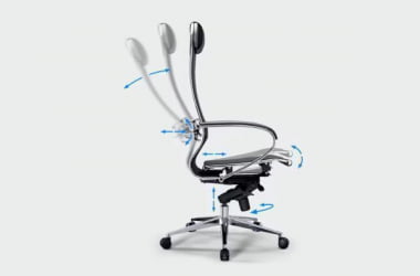 Кресло компьютерное Y 4DF B2-10D - Infinity /Kc06/Nc06/D15P/H13mL-3D(M26.B35.G25.W03)