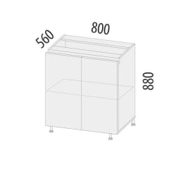 Напольный шкаф Бостон 104.60
