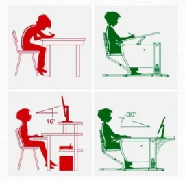 Стол-трансформер Parta 1/75-40 + Stul Белый Серый