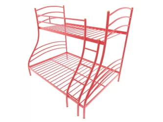 Кровать двухъярусная Глория 1400х2000 Красный