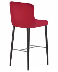 Стул барный DOBRIN CHRISTIAN 75 Бордовый велюр V108-85