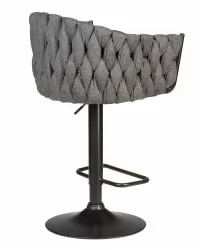 Стул барный DOBRIN LEON Графитовая ткань LAR-275-21