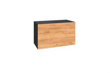 Шкаф кухонный 600 горизонтальный Шервуд ЛД 281.710.000.044 Черный Дуб золотой