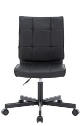 Кресло для персонала Everprof EP-300 Экокожа Черный