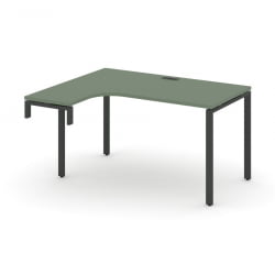 Стол-надставка на опорную тумбу (левый) CONCEPT CN.OSAN-001(L) Кобо Антрацит