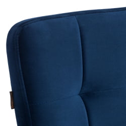 Стул обеденный Medeo LT, велюр, Blue (синий), 45х56х89 см
