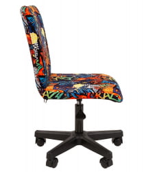 Детское кресло CHAIRMAN ТИН (KIDS) 109 черный пластик CRAZY