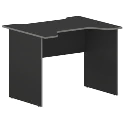 Компьютерный стол с надстройкой SKILLL SKL 100CA антрацит/металлик