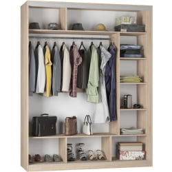 Шкаф-купе Б-220х180х60-2(ЯАТ-Д9Д10Д9) / B-220х180х60-2(ЯАТ-D9D10D9)