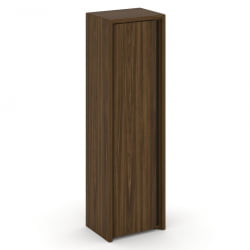 Шкаф высокий узкий левый (высокий фасад ЛДСП) Corner COR.SU-1.9(L) Орех Лоренцо