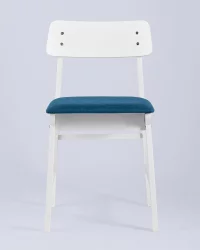 Комплект из двух стульев ODEN WHITE 2 шт Синий